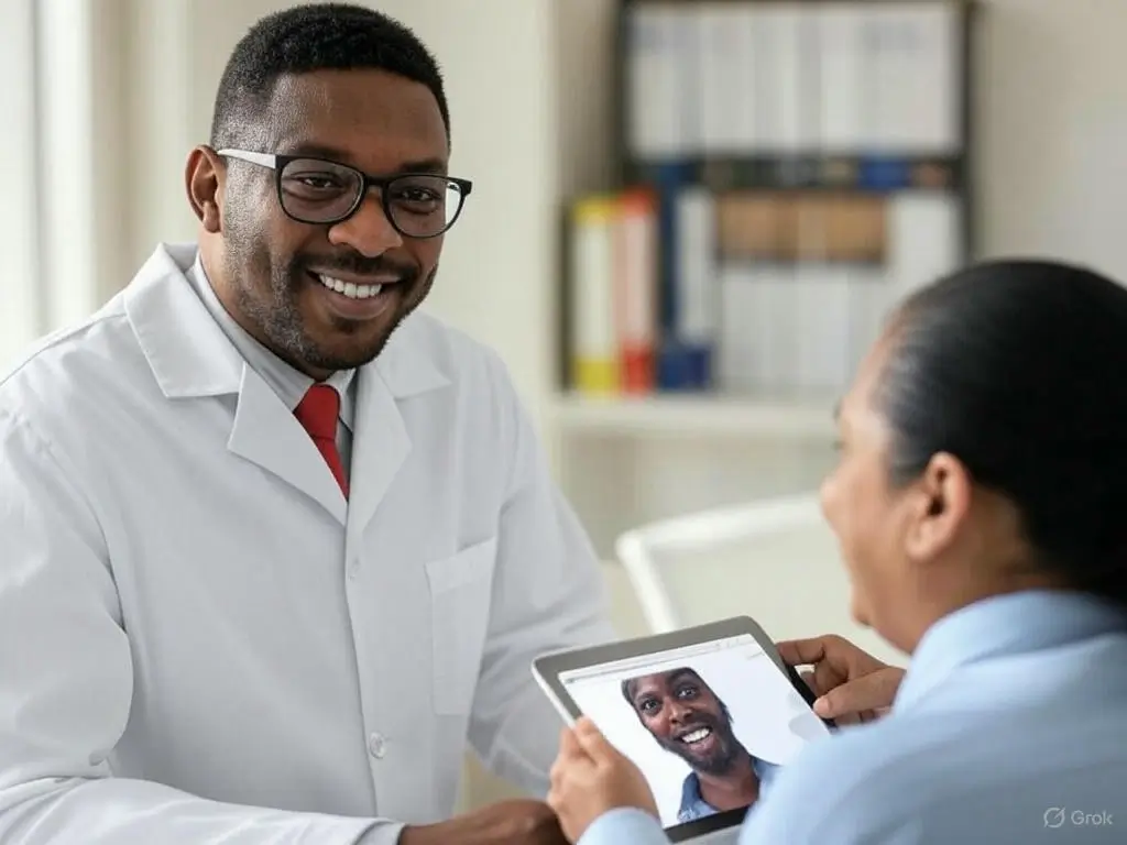 Global telemedicine breakthrough connecting Indian patients with American medical expertise through advanced digital healthcare solutions.