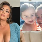 Brittany Cartwright smiling with her son Cruz during a sweet moment in their motherhood journey