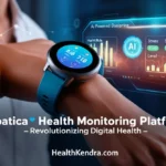 Empatica Health Monitoring Platform displaying real-time biometric data.