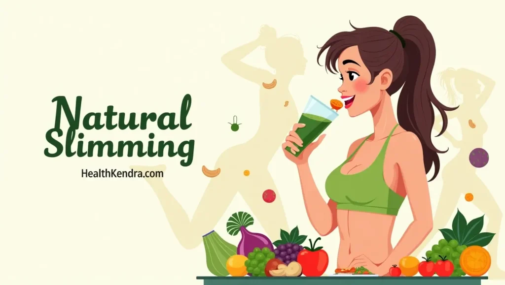 Natural Slimming – High-fiber foods and fitness for weight loss."