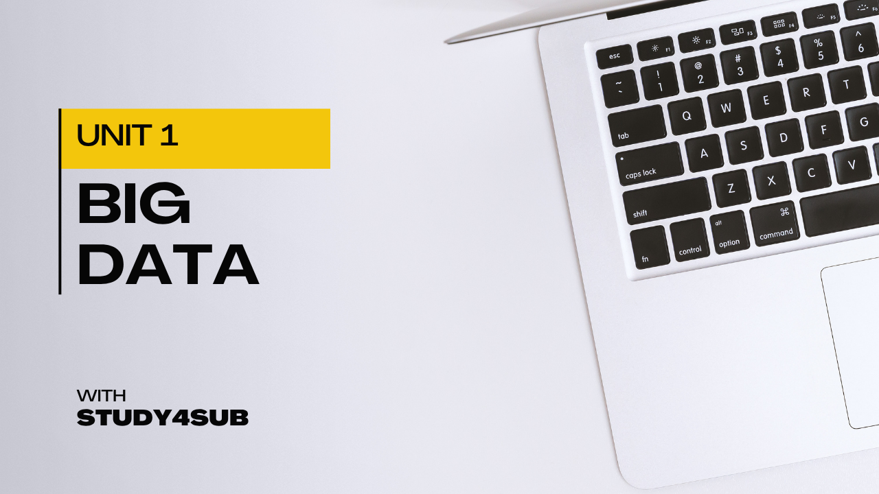 BIG DATA NOTES