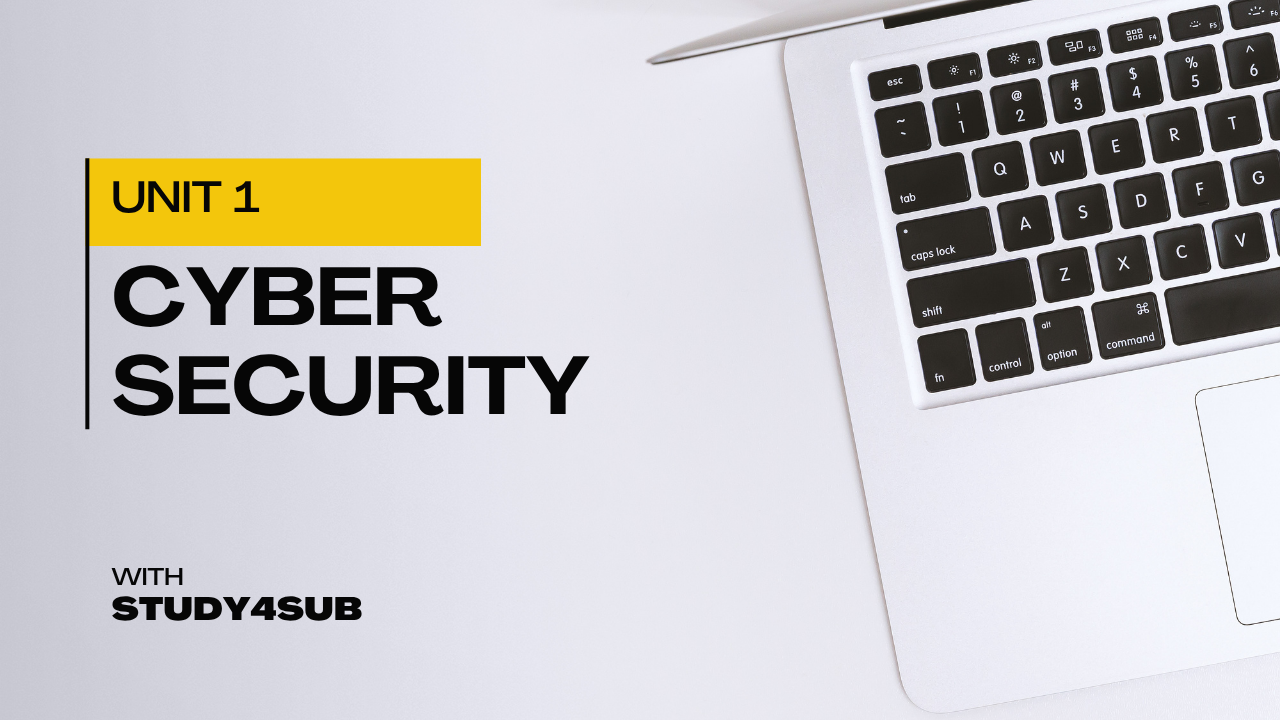 Cyber Security Notes